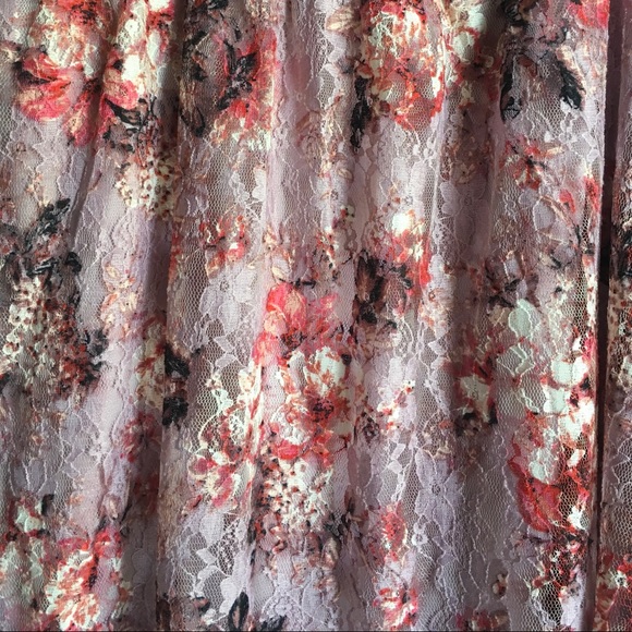 Love Reign One Shoulder Floral Lace Dress - Picture 5 of 8